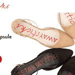 A Shopify 360 product view used by GetawaySticks to promote its heeled fashion shoes