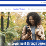 Pepper spray display in 2 different heights using Shopify 360 product viewer