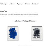 Virginie Lesage artwork displayed using Squarespace 7.1 image zoom on hover