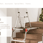 Zoom image of ladders on Hailo website
