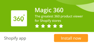 Magic 360 for Shopify