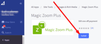 Install Magic Zoom Plus BigCommerce app