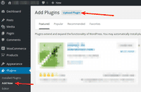 Upload Magic Zoom plugin for Jigoshop in WordPress admin area